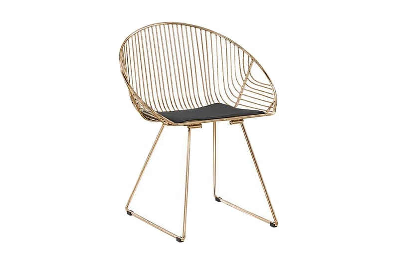 Aurora stolsæt til 2 stk, Guld