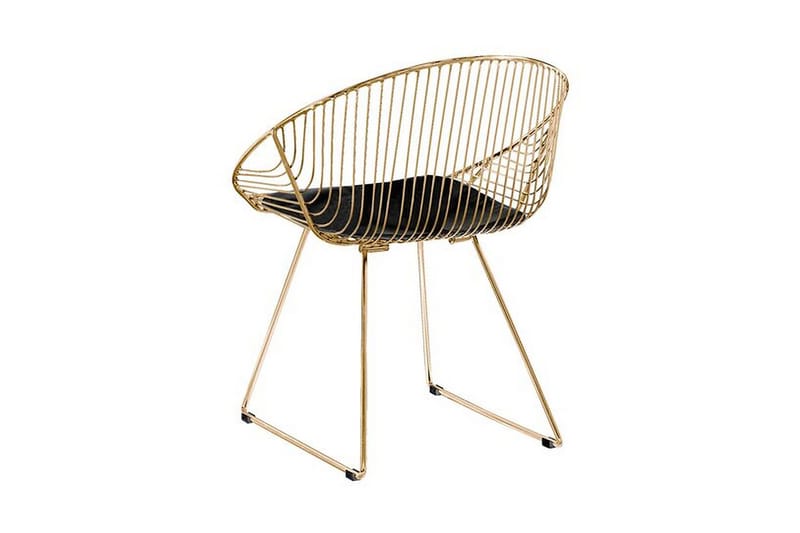 Aurora stolsæt til 2 stk - Guld - Møbler - Stole & lænestole - Spisebordsstole & køkkenstole