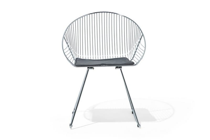 Aurora stolsæt til 2 stk - Sølv - Møbler - Stole & lænestole - Spisebordsstole & køkkenstole