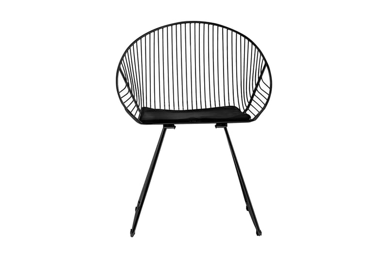 Aurora stolsæt til 2 stk - Sort - Møbler - Stole & lænestole - Spisebordsstole & køkkenstole