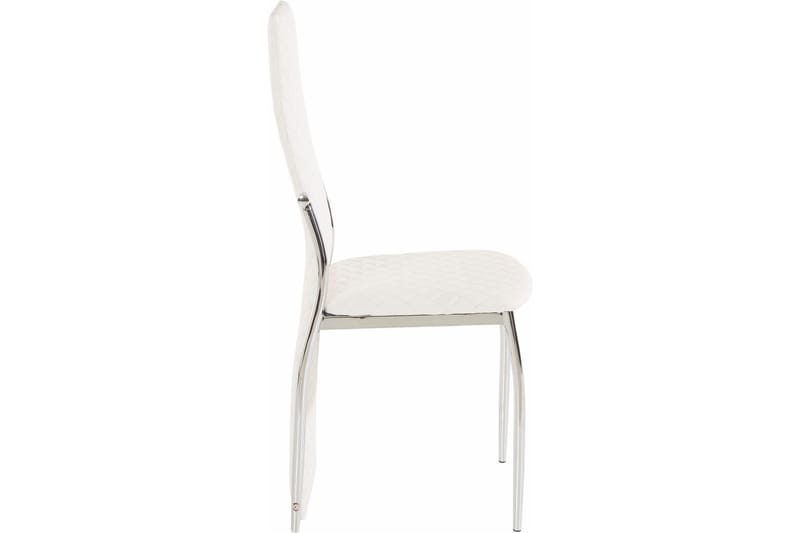 Baila spisebordsstol kunstlæder 2 stk. - hvid - Spisebordsstole & køkkenstole