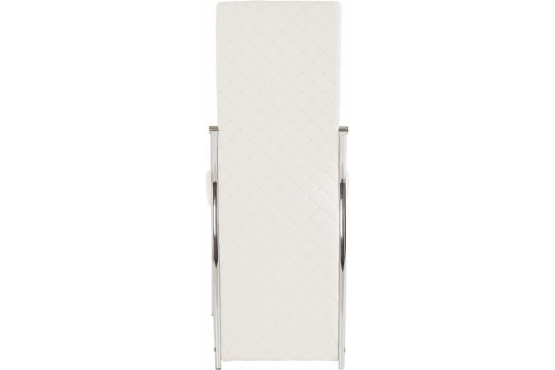 Baila spisebordsstol kunstlæder 2 stk. - hvid - Spisebordsstole & køkkenstole