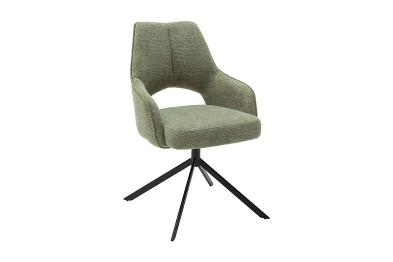 Bangors Armstol 4 Ben - Grøn/Sort - Møbler - Stole & lænestole - Spisebordsstole & køkkenstole