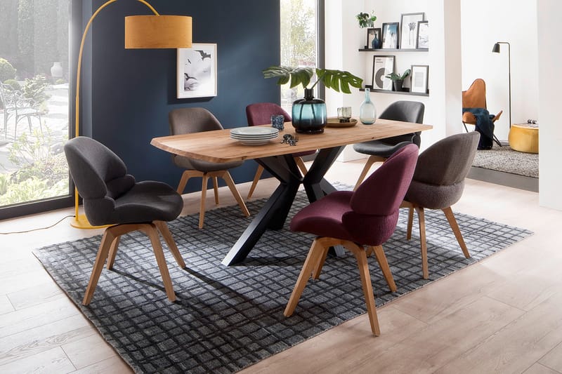 Bardsdale Spisebordsstol 2 stk - Antracit - Spisebordsstole & køkkenstole
