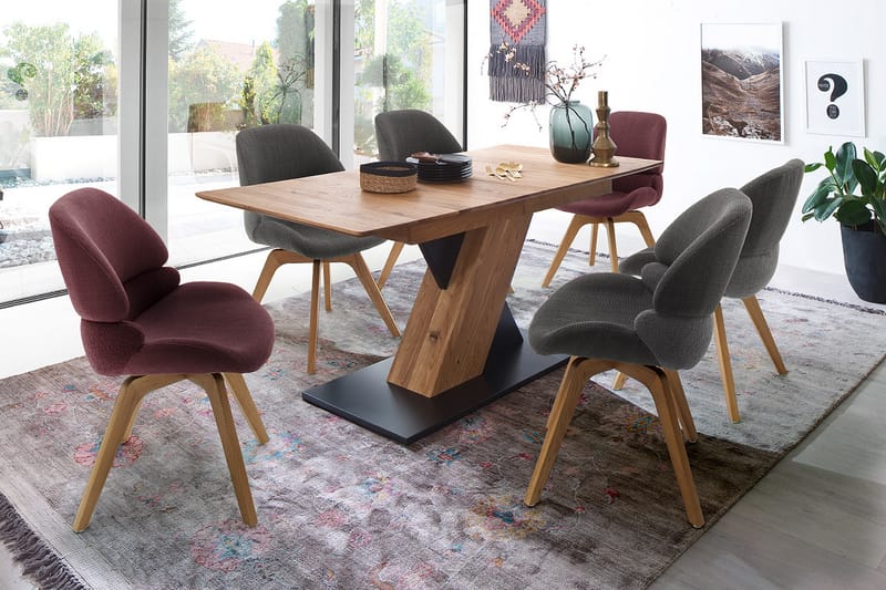 Bardsdale Spisebordsstol 2 stk - Antracit - Spisebordsstole & køkkenstole