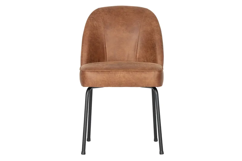 Bastien Spisebordsstol Læder - Brun - Møbler - Stole & lænestole - Spisebordsstole & køkkenstole