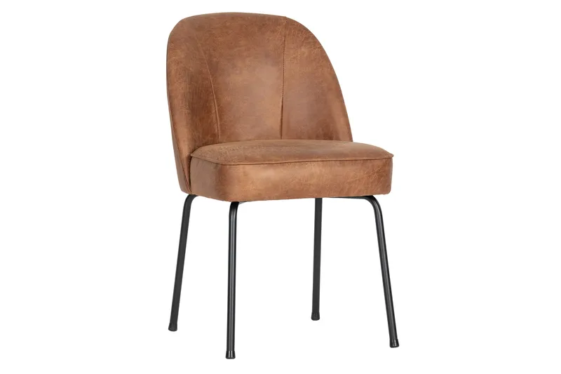 Bastien Spisebordsstol Læder, Brun