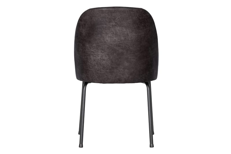 Bastien Spisebordsstol Læder - Sort - Møbler - Stole & lænestole - Spisebordsstole & køkkenstole