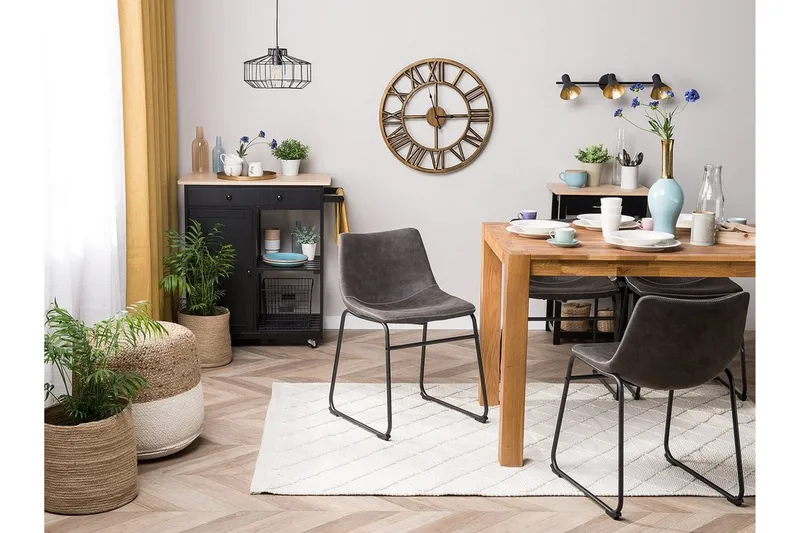 Batavia stolsæt til 2 stk - Grå - Møbler - Stole & lænestole - Spisebordsstole & køkkenstole