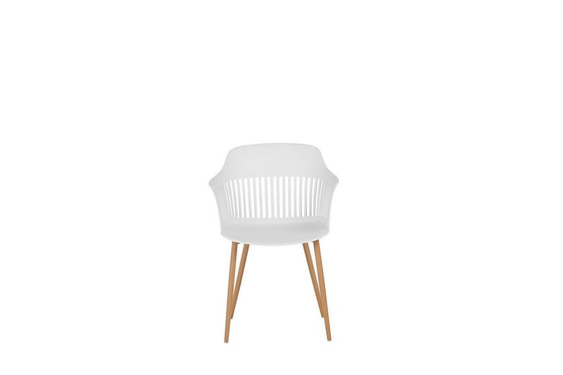 Bereca Spisebordsstol 2stk - Hvid - Møbler - Stole & lænestole - Spisebordsstole & køkkenstole