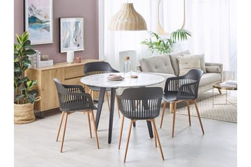 Bereca Spisebordsstol 2stk - Sort - Møbler - Stole & lænestole - Spisebordsstole & køkkenstole