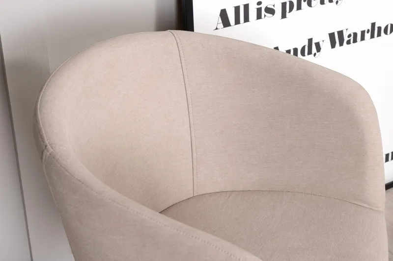 Berita Armstol med Armlæn - Grå/ Sort - Møbler - Stole & lænestole - Spisebordsstole & køkkenstole