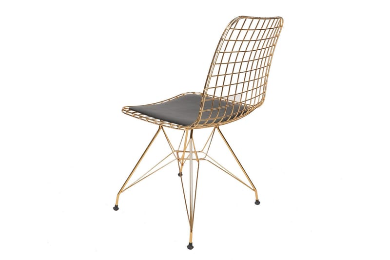 Bernati Spisebordsstol 2 stk - Guld - Spisebordsstole & køkkenstole