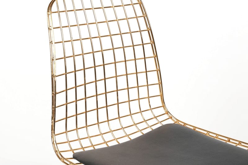 Bernati Spisebordsstol 2 stk - Guld - Spisebordsstole & køkkenstole