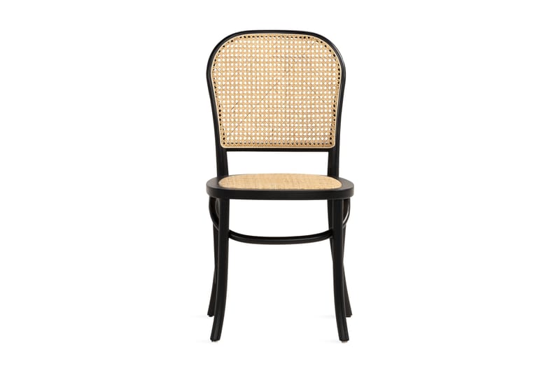 Bjarshog Spisebordsstol - Sort/Natur - Spisebordsstole & køkkenstole