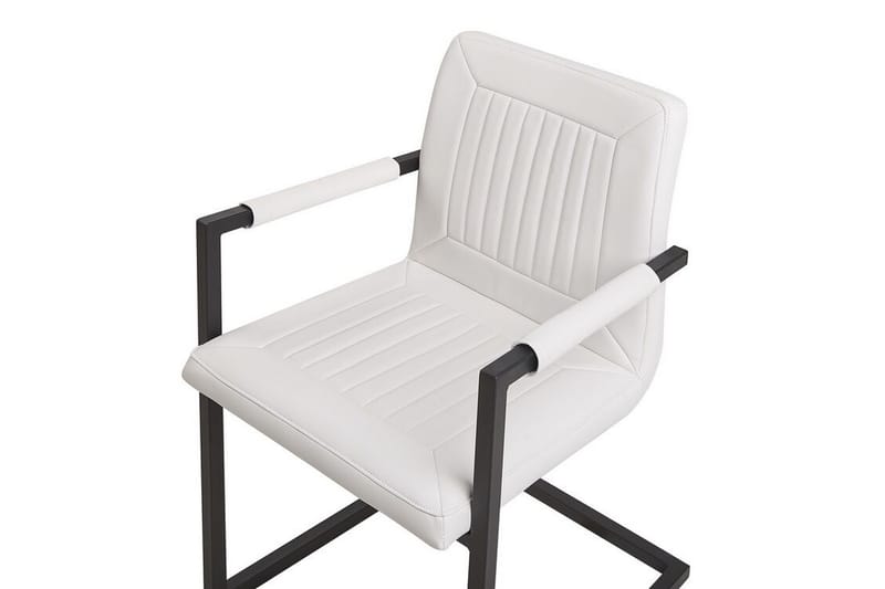 Brandol Spisebordsstol 2stk - Kunstlæder/Beige - Spisebordsstole & køkkenstole - Armstole