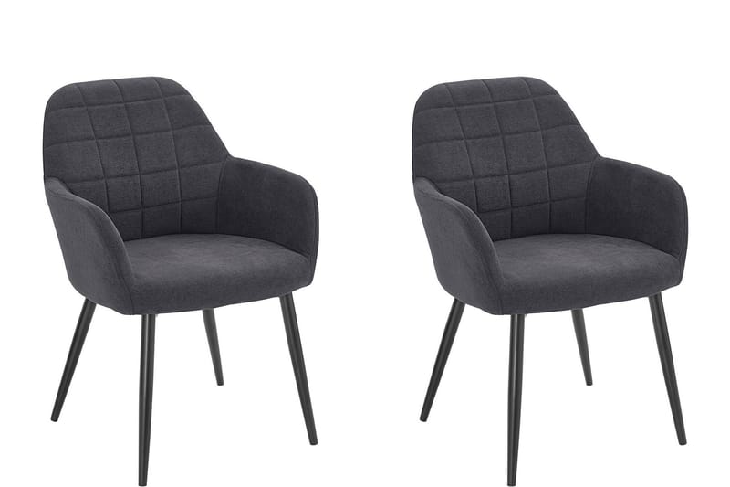 Brest Armstol - Antracit - Møbler - Stole & lænestole - Spisebordsstole & køkkenstole