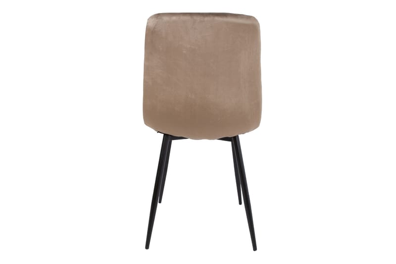 Brie Stol Beige Velour - M øbler - Stole & lænestole - Spisebordsstole & køkkenstole