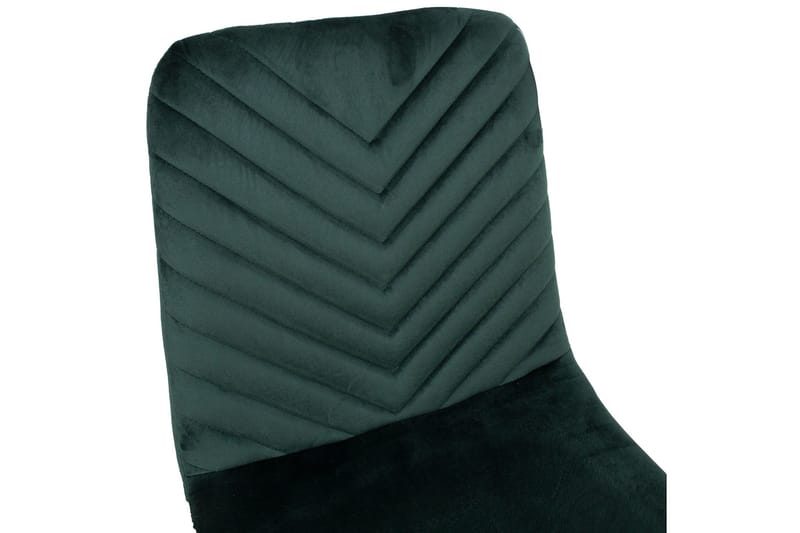 Brie Stol Mørkegrå Velour - Møbler - Stole & lænestole - Spisebordsstole & køkkenstole