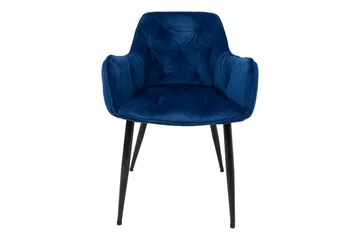 Brita Stol 61x57x83 cm Blå - Møbler - Stole & lænestole - Spisebordsstole & køkkenstole