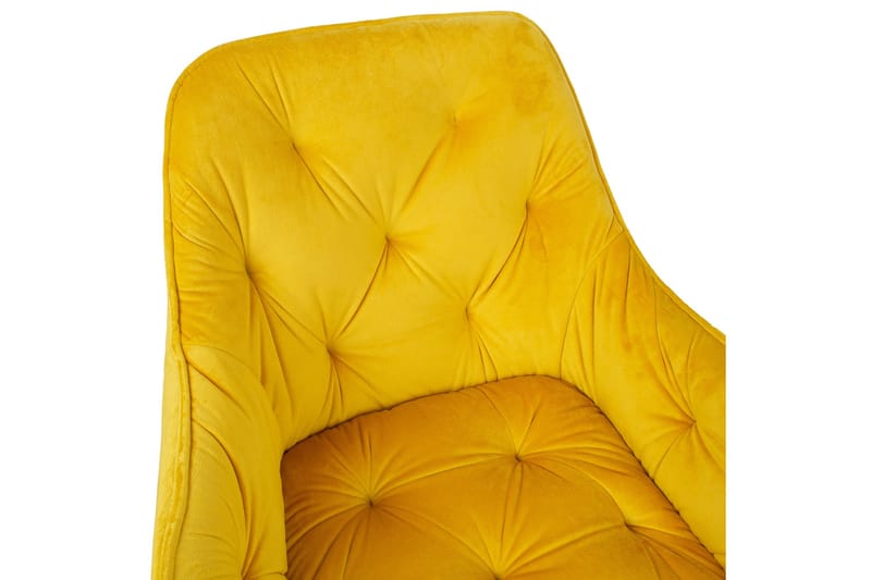 Brita Stol 61x57x83 cm Gul - Møbler - Stole & lænestole - Spisebordsstole & køkkenstole