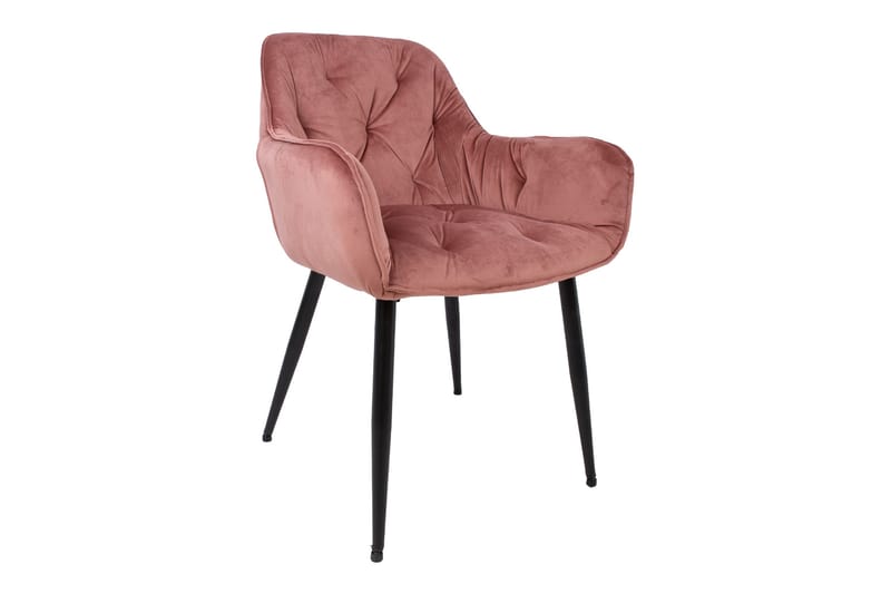Brita Stol 61x57x83 cm Lyserød - Møbler - Stole & lænestole - Spisebordsstole & køkkenstole