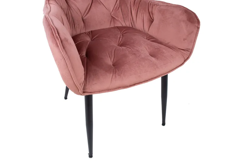 Brita Stol 61x57x83 cm Lyserød - Møbler - Stole & lænestole - Spisebordsstole & køkkenstole