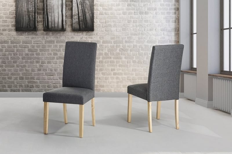 Broadway stol 2 stk 47 cm - Grå - Møbler - Stole & lænestole - Spisebordsstole & køkkenstole