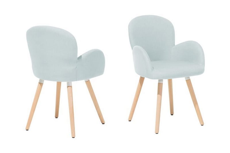 Brookville stolsæt til 2 stk - Grå - Møbler - Stole & lænestole - Spisebordsstole & køkkenstole