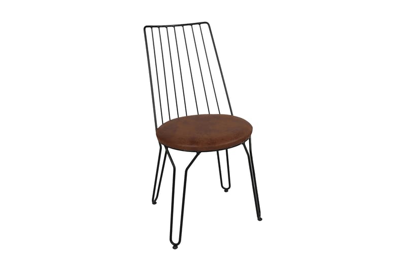 Bruveri Spisebordsstol 2 stk - Sort - Spisebordsstole & køkkenstole