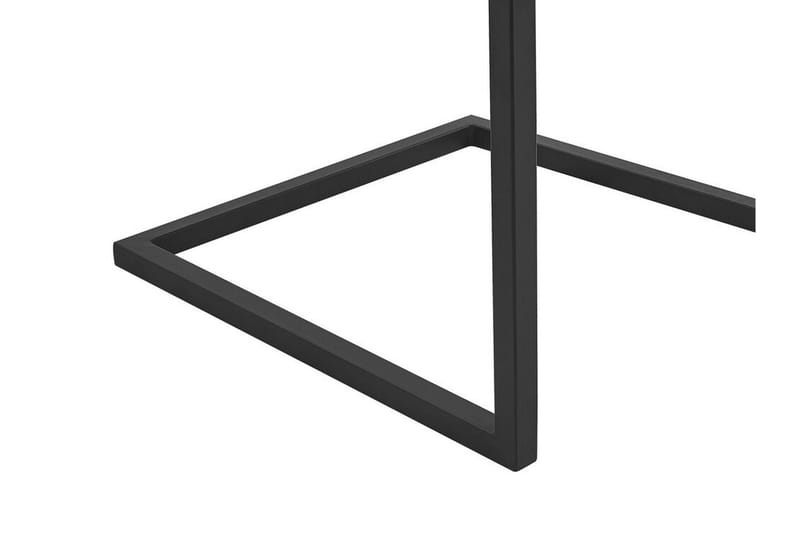 Buford Spisebordsstol 2stk - Kunstlæder/Sort - Møbler - Stole & lænestole - Spisebordsstole & køkkenstole