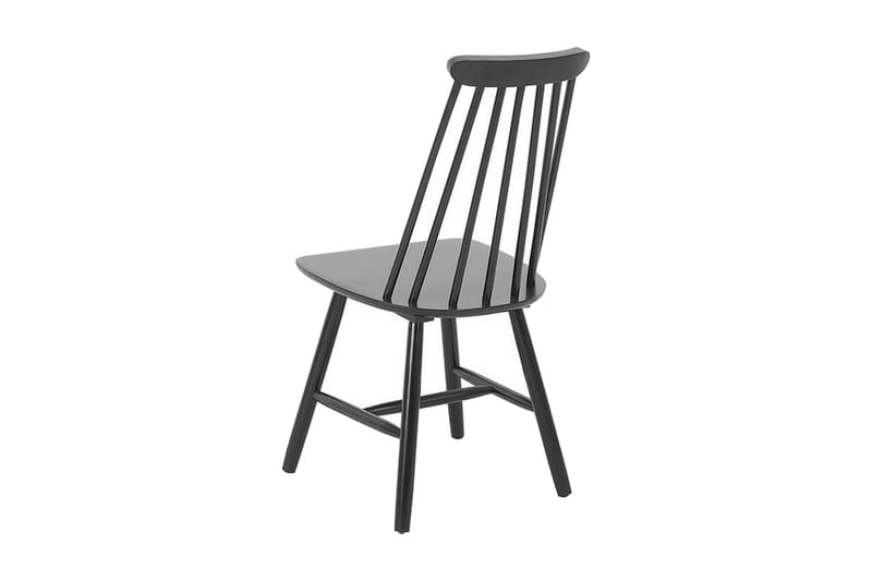 Burbank stolsæt til 2 stk - Sort - Møbler - Stole & lænestole - Spisebordsstole & køkkenstole