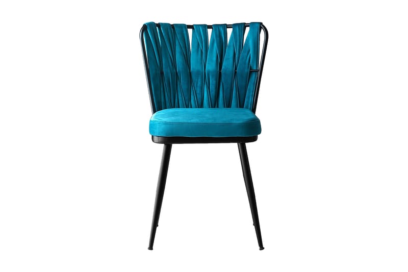 Cabec Spisebordsstol 2 stk - Sort/Blå - Spisebordsstole & køkkenstole