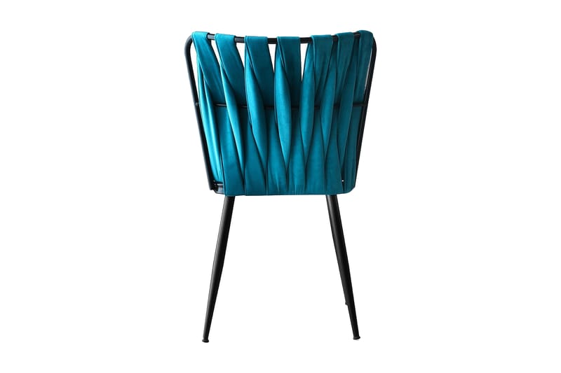 Cabec Spisebordsstol 4 stk - Sort/Blå - Spisebordsstole & køkkenstole