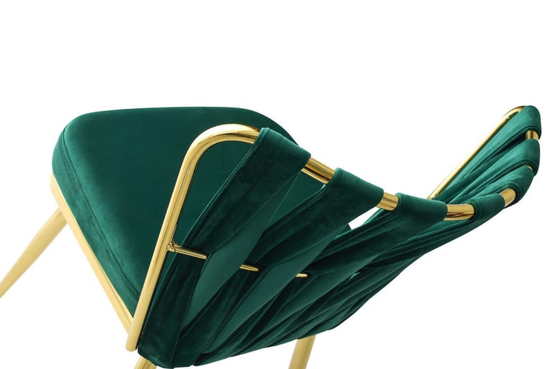 Cabec Spisebordsstol - Guld/Grøn - Møbler - Stole & lænestole - Spisebordsstole & køkkenstole