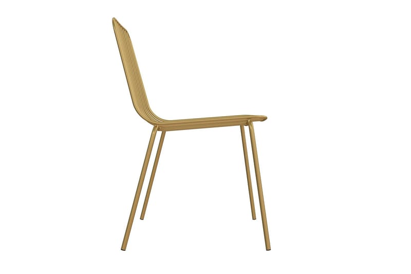Caden Spisebordsstol Guld 2-pak - Dorel Home - Møbler - Stole & lænestole - Spisebordsstole & køkkenstole