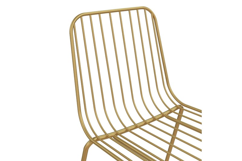 Caden Spisebordsstol Guld 2-pak - Dorel Home - Møbler - Stole & lænestole - Spisebordsstole & køkkenstole