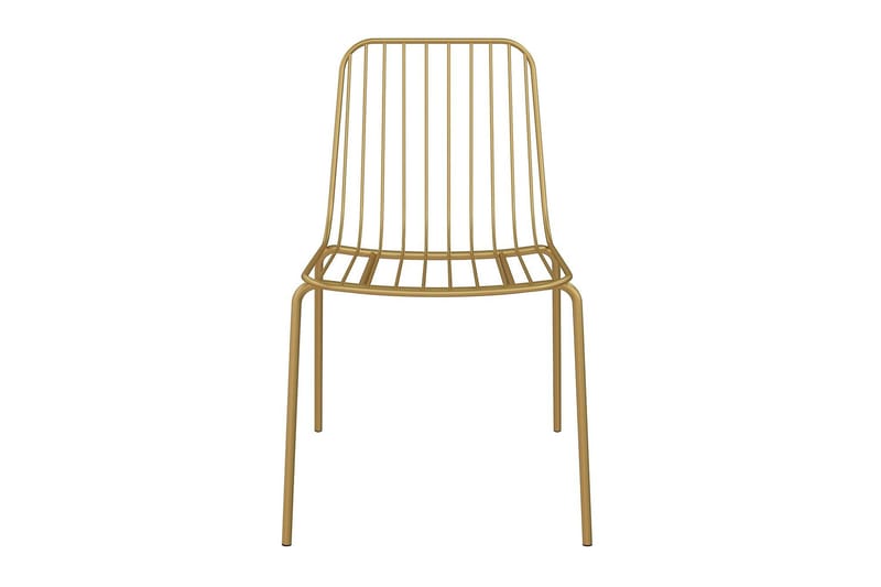Caden Spisebordsstol Guld 2-pak - Dorel Home - Møbler - Stole & lænestole - Spisebordsstole & køkkenstole