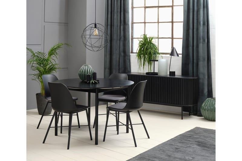 Campiones Spisebordsstol - Sort - Møbler - Stole & lænestole - Spisebordsstole & køkkenstole