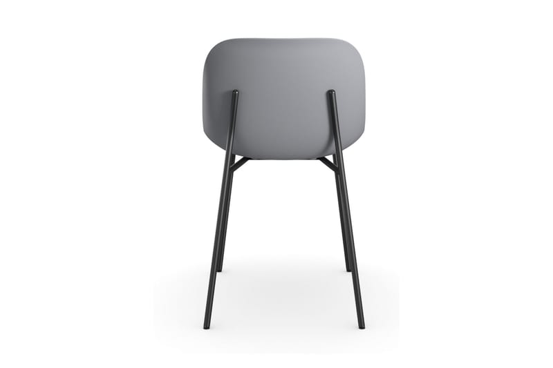 Cesareo Spisebordsstol - Grå/Sort - Møbler - Stole & lænestole - Spisebordsstole & køkkenstole