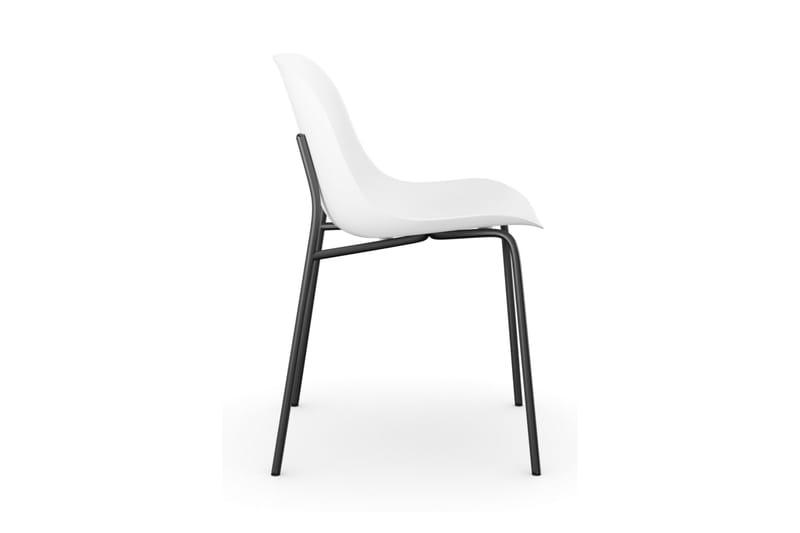 Cesareo Spisebordsstol - Hvid/Sort - Spisebordsstole & køkkenstole