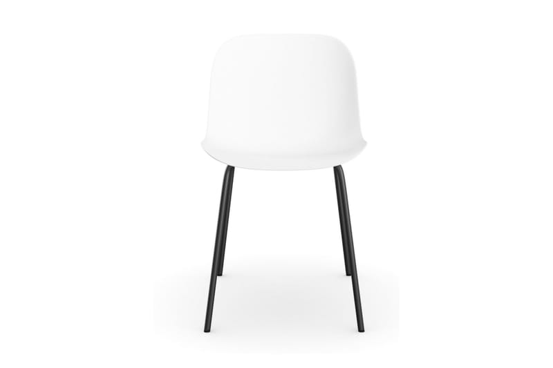 Cesareo Spisebordsstol - Hvid/Sort - Møbler - Stole & lænestole - Spisebordsstole & køkkenstole