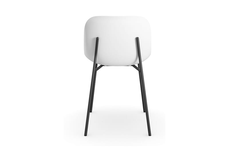 Cesareo Spisebordsstol - Hvid/Sort - Møbler - Stole & lænestole - Spisebordsstole & køkkenstole