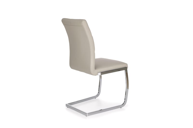 Chapo Spisebordstol Kunstlæder - Beige - Spisebordsstole & køkkenstole