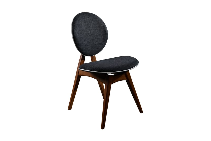 Charbel Spisebordsstol, Valnød/Antracit