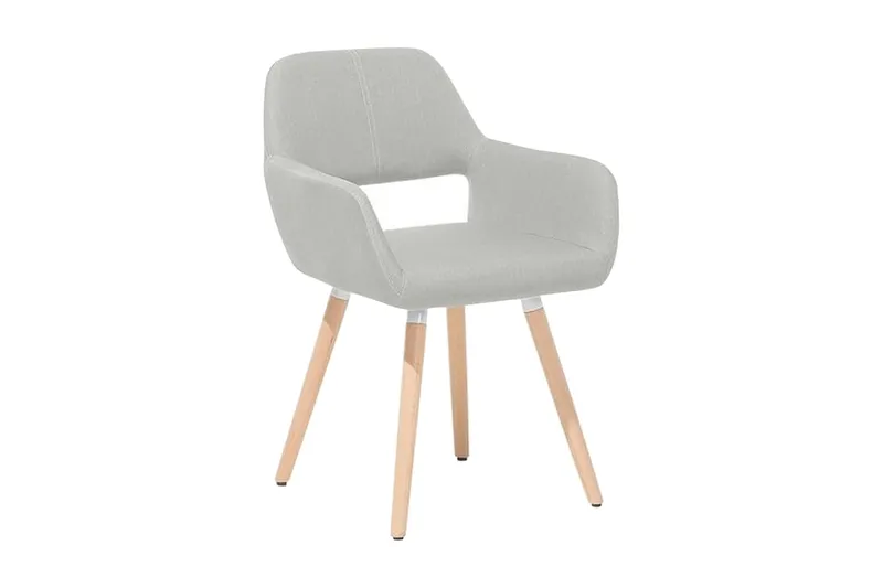 Chicago stolsæt til 2 stk, Grå