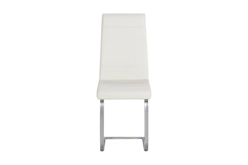 Cibus Spisebordsstol Kunstlæder - Hvid/Krom - Møbler - Stole & lænestole - Spisebordsstole & køkkenstole