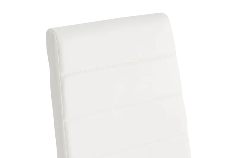 Cibus Spisebordsstol Kunstlæder - Hvid/Krom - Møbler - Stole & lænestole - Spisebordsstole & køkkenstole