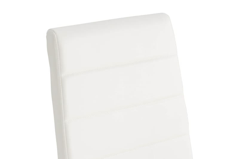 Cibus Spisebordsstol Kunstlæder - Hvid/Krom - Møbler - Stole & lænestole - Spisebordsstole & køkkenstole