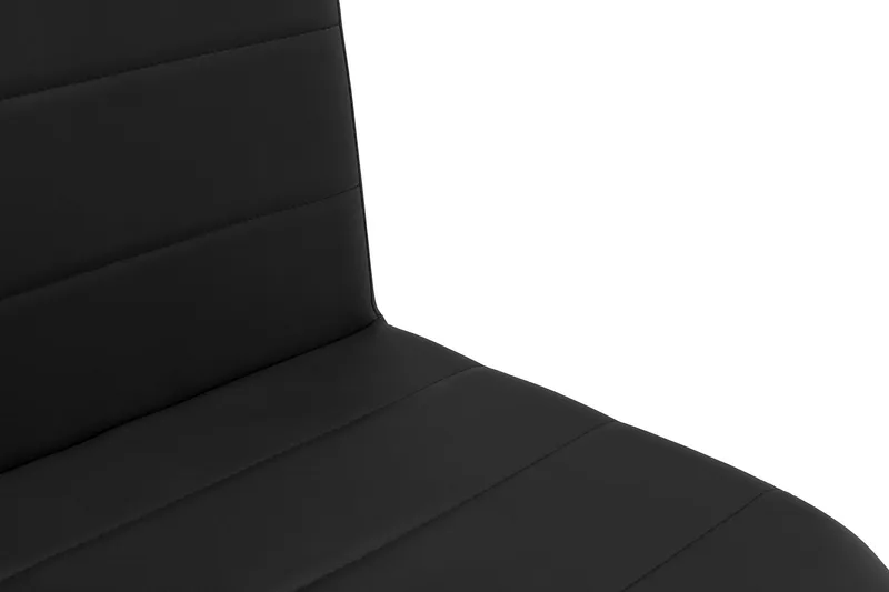 Cibus Spisebordsstol Kunstlæder - Sort/Krom - Møbler - Stole & lænestole - Spisebordsstole & køkkenstole